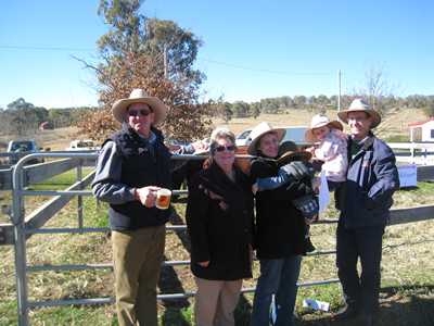 Terry & Jenny Osullivan, Beth & Ross  Gibson & Kids